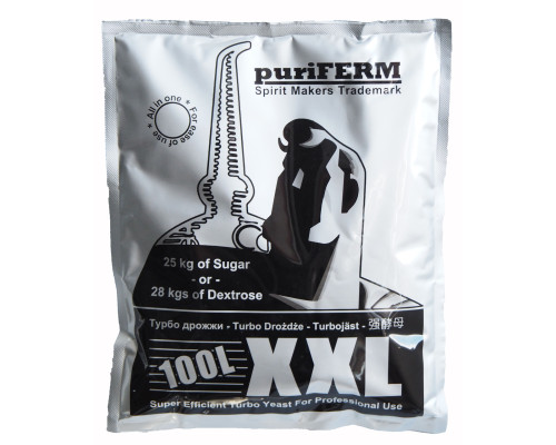 Спиртовые турбо дрожжи Puriferm XXL 100L