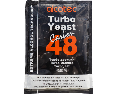 Дріжджі спиртові Alcotec 48 Carbon Turbo