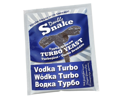 Сухие дрожжи Double Snake Vodka Turbo