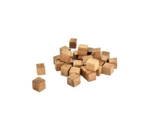 Дубовые кубики средней обжарки 1x1x1