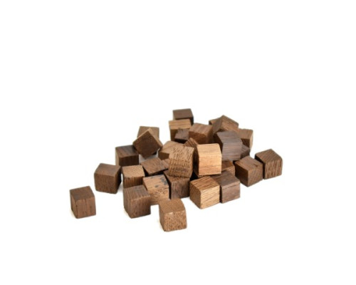 Дубовые кубики сильной обжарки 1x1x1