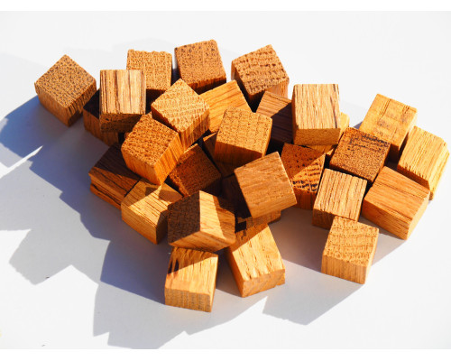 Дубовые кубики сильной обжарки 1x1x1