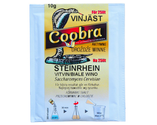 Дрожжи для белых вин Coobra Steinrhein