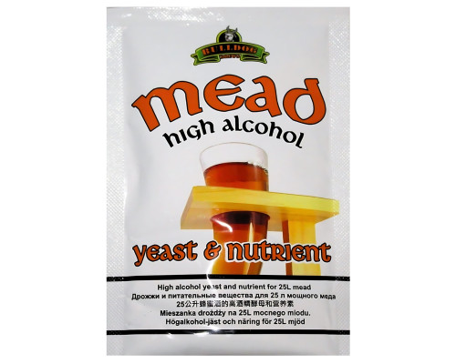 Дрожжи для медовых вин Bulldog Mead