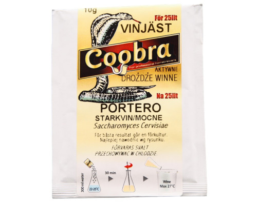 Винные дрожжи Coobra Portero 25L