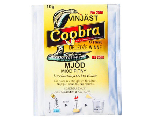 Сухие дрожжи Coobra Mjod (мед)
