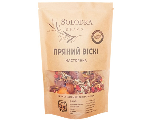 Набір спецій для настоянки Пряний віскі (Solodka) на 3 л