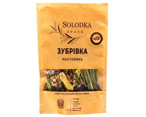Набор специй для настойки Зубровка (Solodka) на 3 л