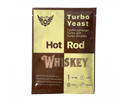 Турбо дріжджі Hot Rod Whiskey на 25 л