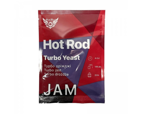 Турбо дріжджі для фруктових браг Hot Rod Jam на 25 л