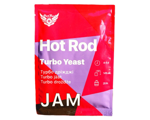 Турбо дріжджі для фруктових браг Hot Rod Jam на 25 л