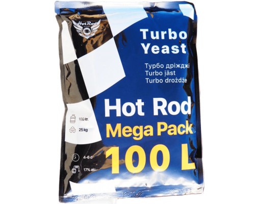 Турбо дрожжи Hot Rod на 100 л