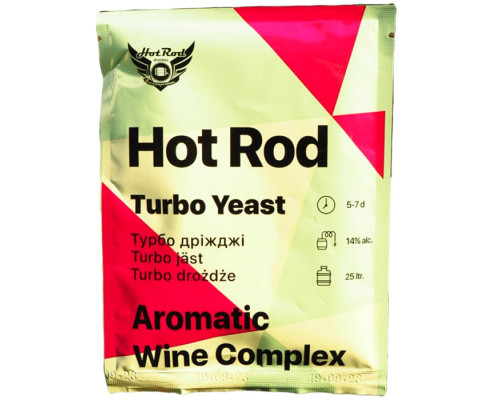 Винные дрожжи Hot Rod Aromatic Wine Complex на 25 л