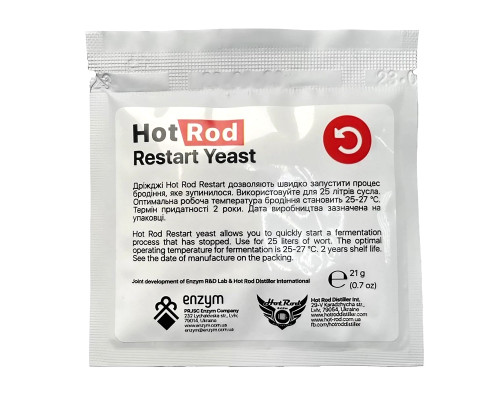 Винные дрожжи Hot Rod Restart
