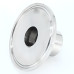 Перехідник з різьби 1/4" на клапм 2"