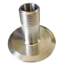 Кламповый переходник 2" с наружной резьбой 1/2"