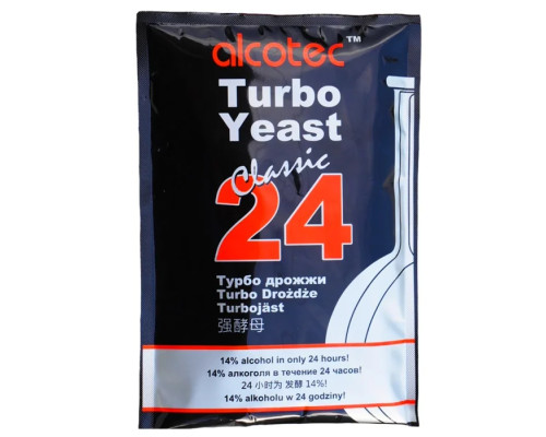 Сухие турбо дрожжи Turbo Yeast Classic 24