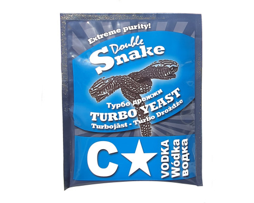 Сухі турбо дріжджі Double Snake C