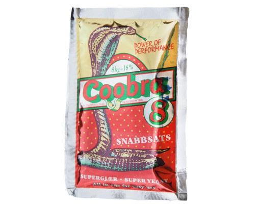 Сухі турбо дріжджі Coobra 8