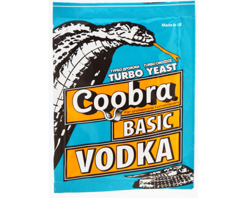 Cухие турбо  дрожжи Coobra Basic Vodka