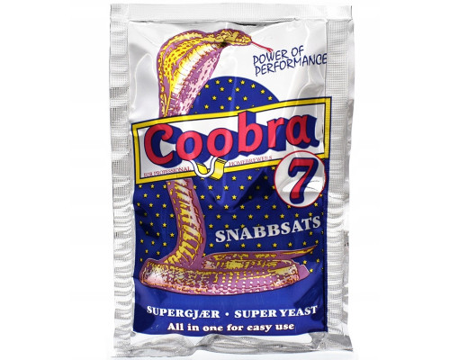 Сухі турбо дріжджі Coobra 7