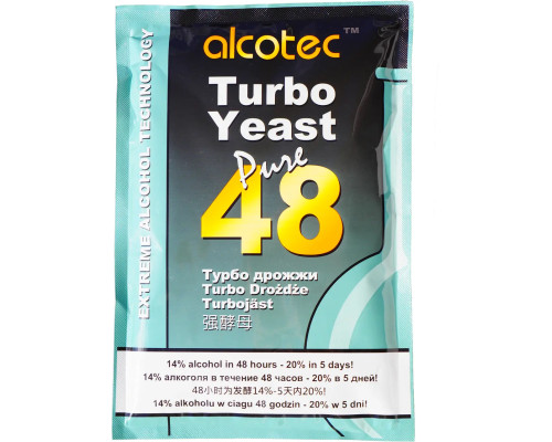 Сухі турбо дріжджі Alcotec Pure 48H