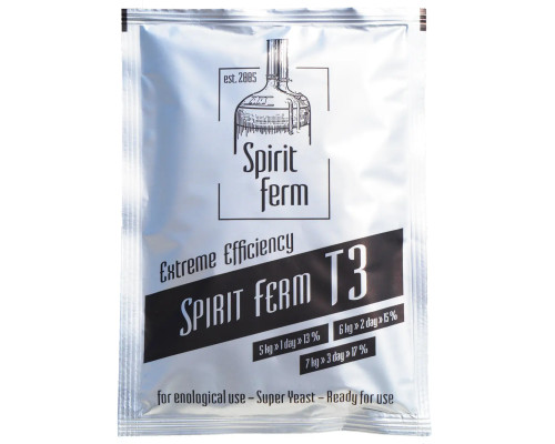 Турбо дрожжи Spirit Ferm Т3